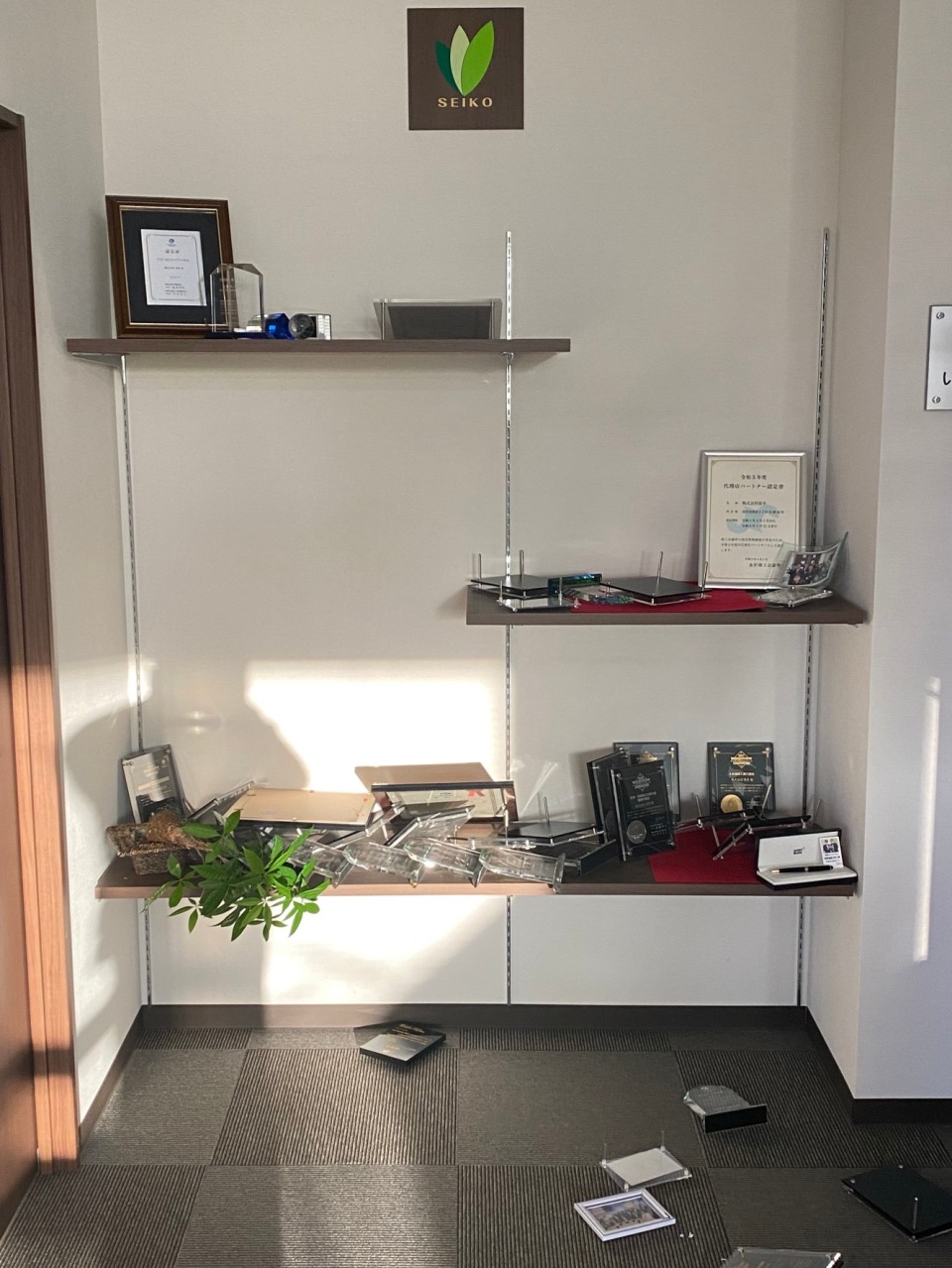 ���݁A���S�̂��߂ɏ��Ɉ����Ă܂�